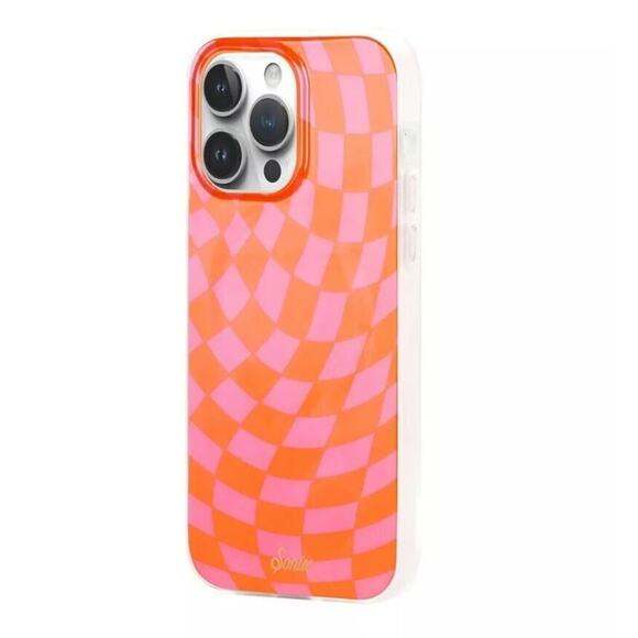 Sonix Apple iPhone 15 Pro Max Case with MagSafe - Checkmate Pink - Picture 1 of 2
